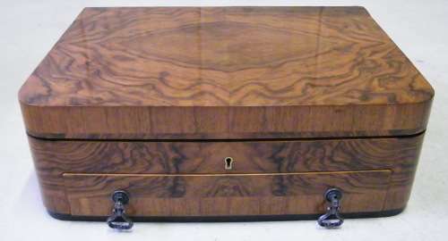 Beautiful Vintage Rose Wood Cutlery Box - Beautiful Piece - 50 x 35 x 17cm - as per photo