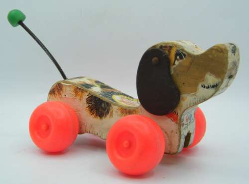 Vintage 1968 Fisher Price Little Snoopy Toy - as per photo