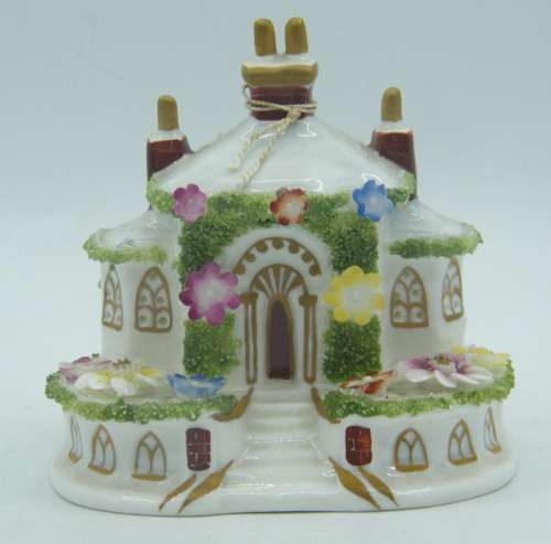 Porcelain Keepers Cottage by coalport - as per photo