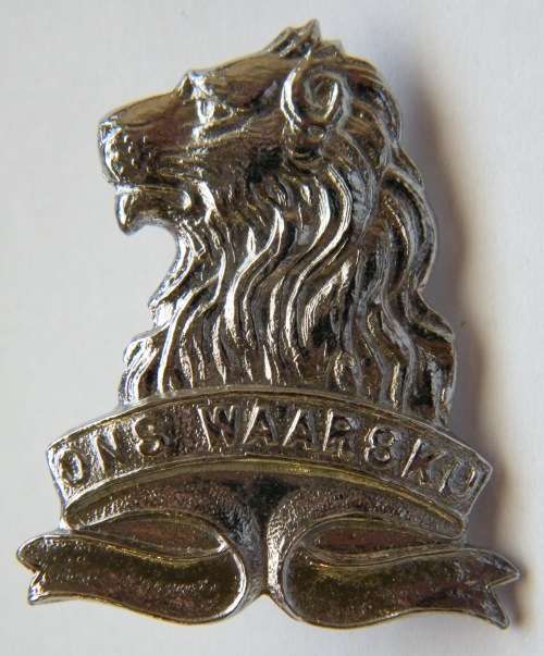 State President's Guard cap badge  chromed - as per photo