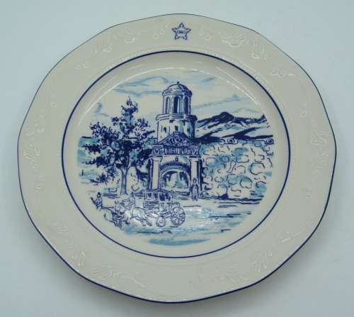 Huguenot Royale The Cape Town Castle plate - as per photo