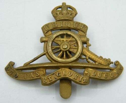 Vrystaatse Staatsartillerie cap badge - as per photo