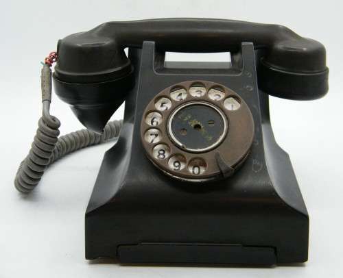 1930's Siemens Brothers Bakelite Telephone - as per photo