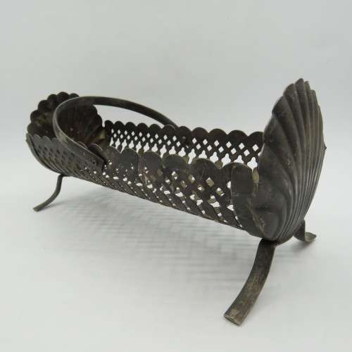 Vintage silver plated cookie tray