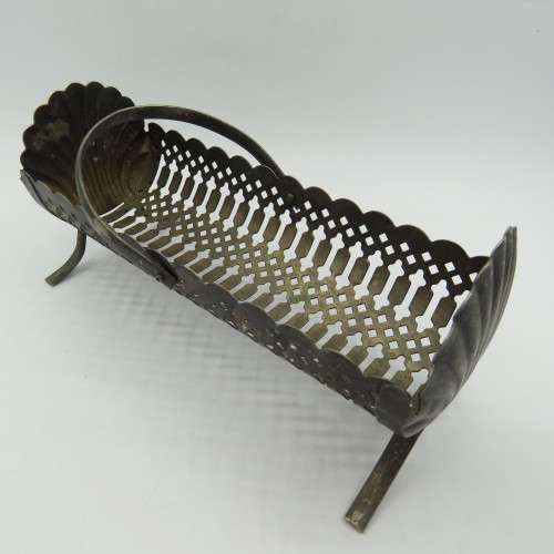 Vintage silver plated cookie tray