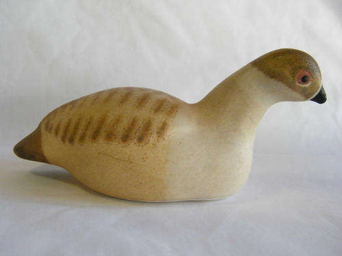 Vintage porcelain / ceramic quail - @ CRAZY R1 start