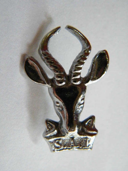 SA Infantry collar badge - as per photo