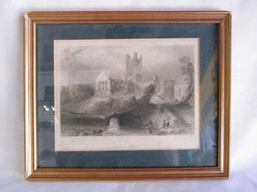 Jerpoint by WH Bortiett print in frame - 28 x 22.5cm - as per photo