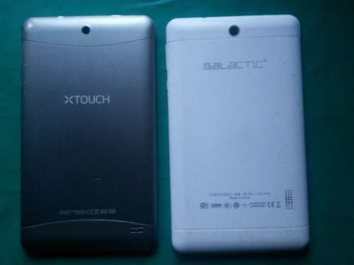 Two Tablets (Galatic tab + X-touch tab)