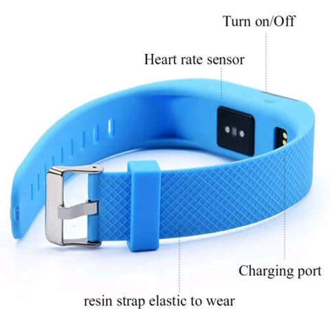 Fitness Band with Heart-Rate Monitor
