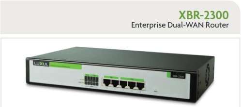 Luxul XBR-2300 Commercial Grade Dual-WAN Router