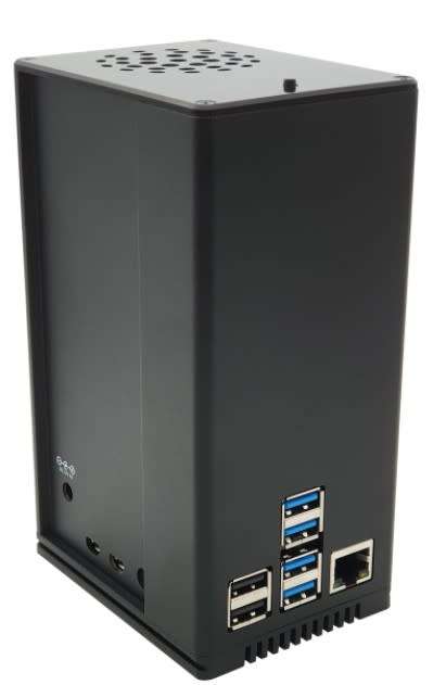 QUAD SATA HAT KIT For Your Raspberry Pi 4 (LIMITED EDITION BLACK)