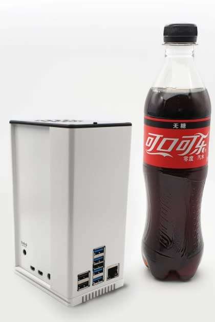 QUAD SATA HAT KIT For Your Raspberry Pi 4 (LIMITED EDITION BLACK)