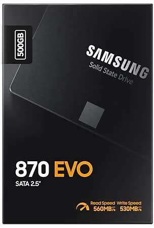 Samsung SSD 870 EVO SATA III 2.5 inch 500GB