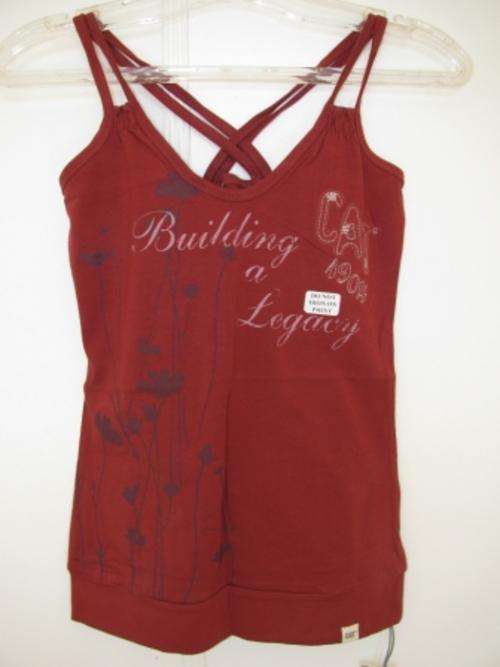 Caterpillar Ladies Cross back Tank Top Size M