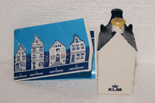 ~~~KLM Bols Delft House 16 Harlem with Original Pamphlet~~~ CRAZY LOW R1 START