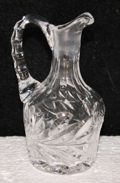 ~~~ Rose Cut Crystal Vinaigrette Decanter~~~ CRAZY LOW R1 START