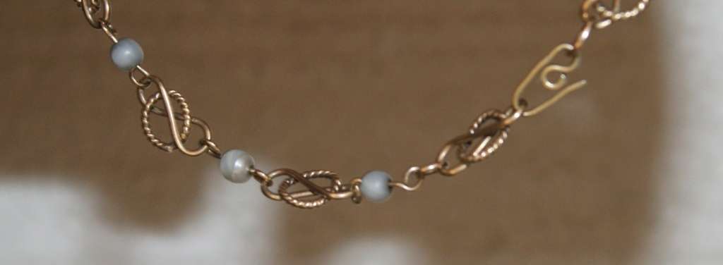 Antique 9ct Gold and Pearl Bracelet (5.6g) CRAZY LOW R1 START