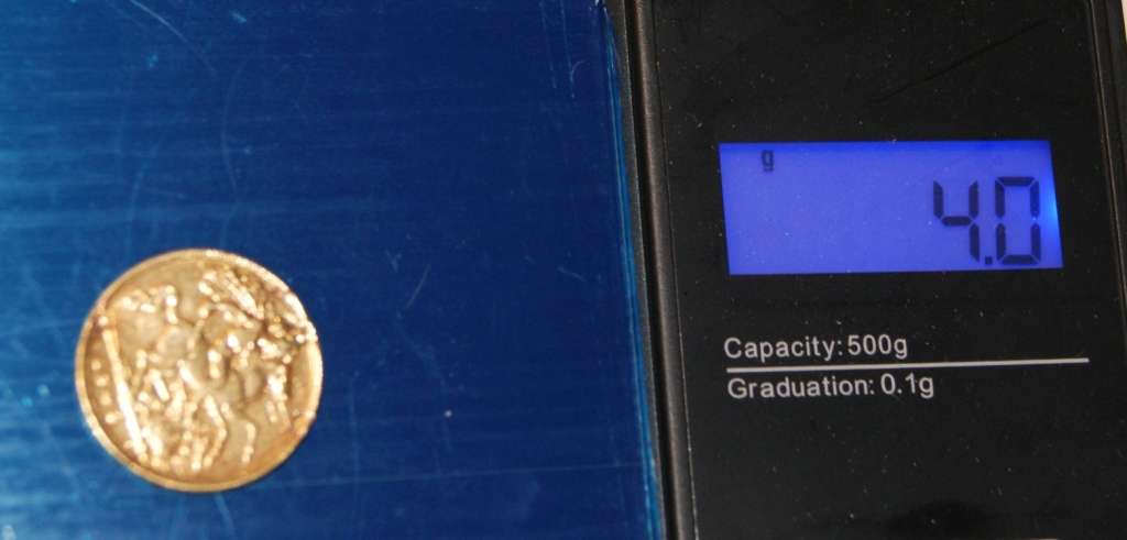 1905 Half Sovereign (4g) @ CRAZY LOW R1 START