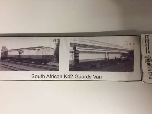 HO SAR SAS K42 baggage van kit  - (scalecraft)