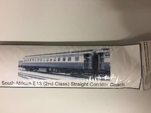 HO SAR SAS E13 passenger   kit  - (scalecraft)