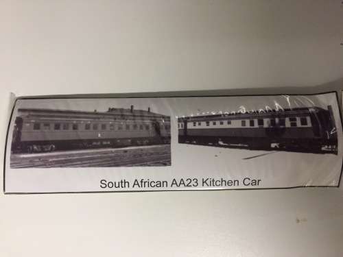 HO SAR SAS AA23 Kitchen car kit  - (scalecraft)