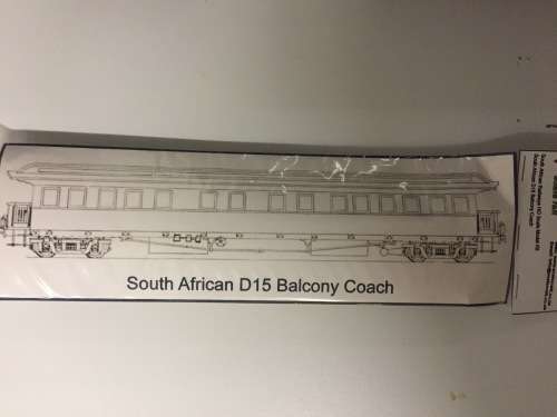 HO SAR SAS D15 passenger   kit  - (scalecraft)