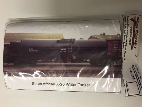 HO SAR SAS X-20 Water tanker kit  - (scalecraft)