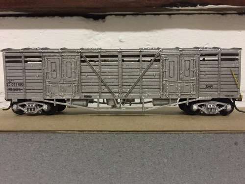 HO SAR SAS GZ-9 Livestock Wagon  - (kit built)