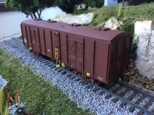 HO SAR SAS FZJ-6 Grain wagon (CMD kit built)