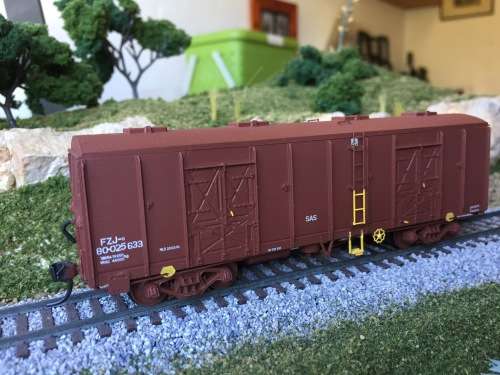 HO SAR SAS FZJ-6 Grain wagon (CMD kit built)