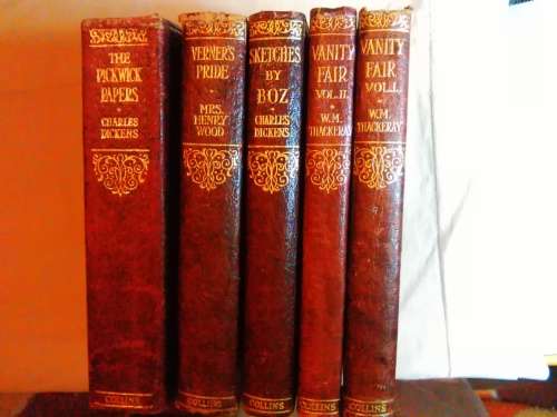 Old classics..leather bound soft wraps  by 5 in great condition