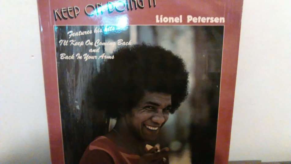 Lionel Petersen LP ..VG+ condition.. Keep on doing it