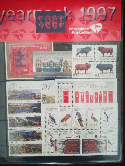 RSA  : 1997 / 1998 & 2000 Yearpack + Booklets x4 unused as per scan