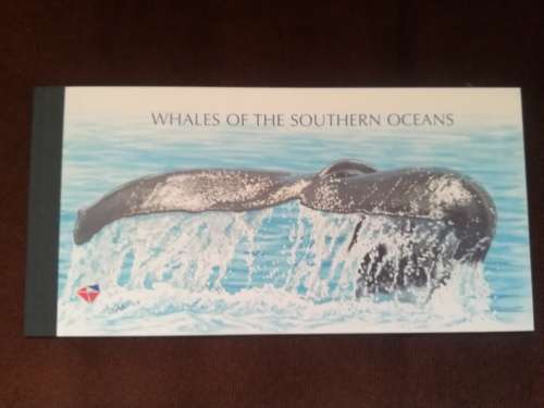 Whales of the Southern oceans.. Omnibus pack+complete booklet Unused