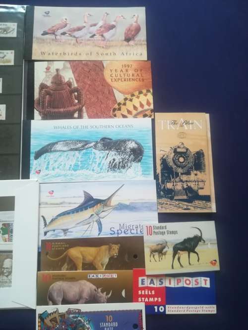 RSA stamp packs & 10 Booklets see description