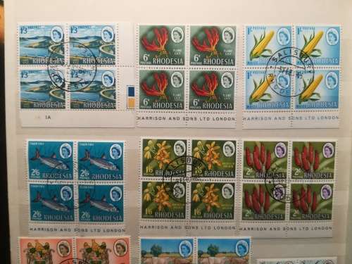 Rhodesia CTO lot... MNH 1966