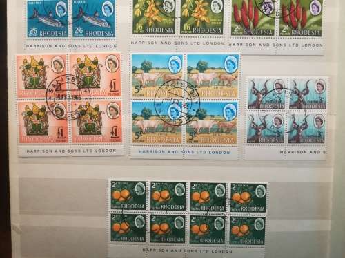 Rhodesia CTO lot... MNH 1966