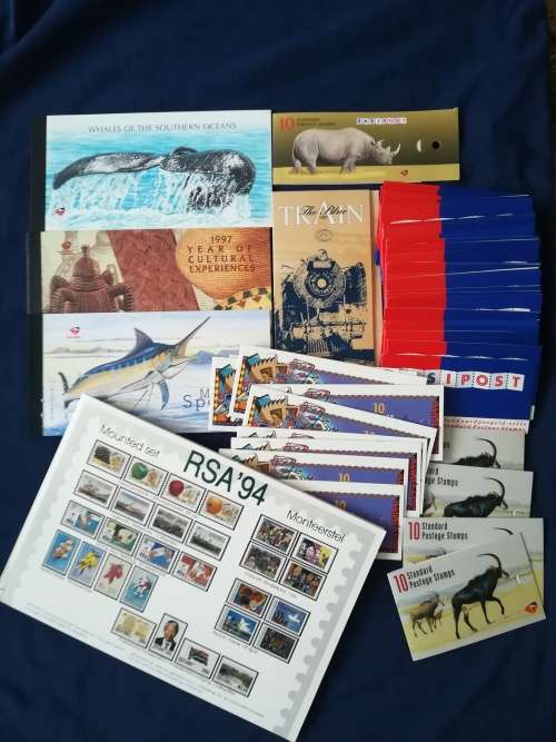 RSA Booklets x 48 + 1994 stamp pack MNH unused