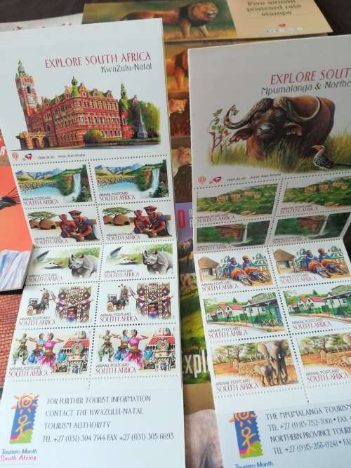 RSA  different Booklets x 15 MNH