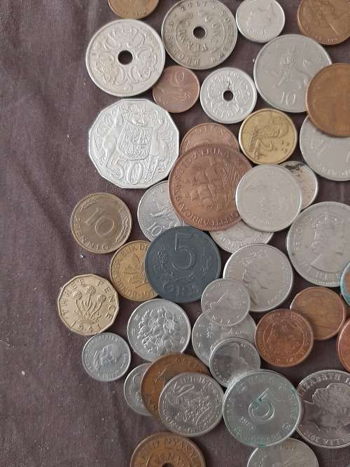 World coin lot x100 as per scan...lot 1