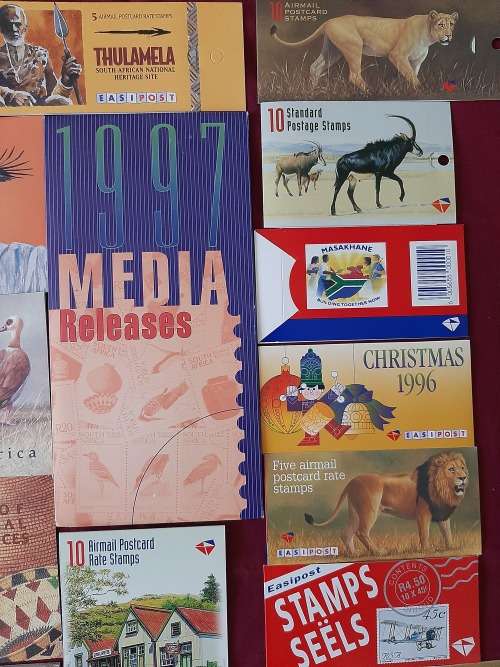 RSA complete Booklets  x 19 + 1997 media release pack MNH as per scan