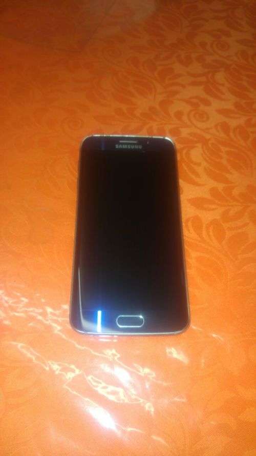 ###FREE SHIPPING###SAMSUNG GALAXY S6 64GB EDGE,SAPPHIRE BLACK,BOX,ACCESSORIES.