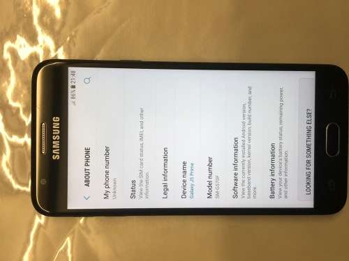 SAMSUNG GALAXY J5 PRIME- SM-G570F,16GB,BLACK,ACCESSORIES,LOCAL