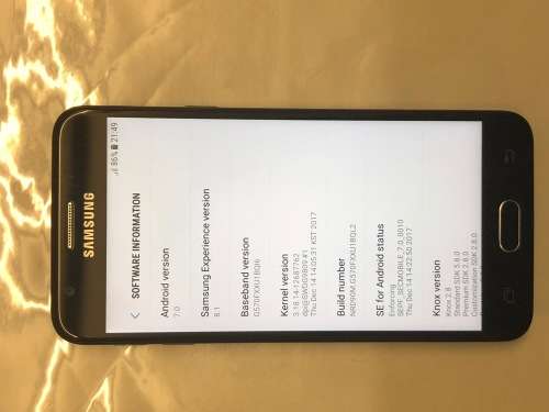 SAMSUNG GALAXY J5 PRIME- SM-G570F,16GB,BLACK,ACCESSORIES,LOCAL