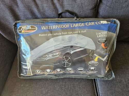 MOTO QUIP WATERPROOF LARGE CAR COVER - BRAND NEW