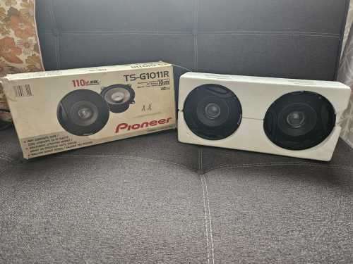 PIONEER CAR SPEAKERS TS-G1011R DUAL CONE 110W
