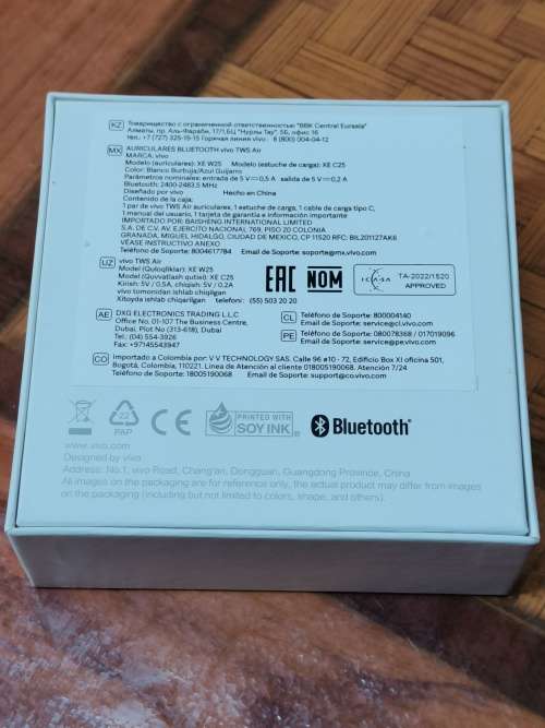 VIVO TWS AIR EARBUDS - BUBBLE WHITE