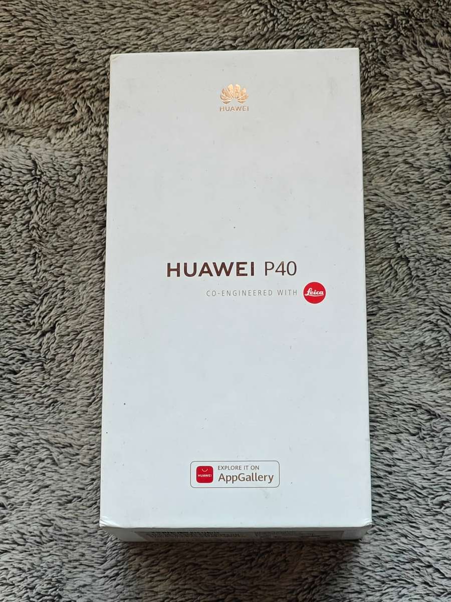 LATE ENTRY BARGAIN - HUAWEI P40 , 8/128GB, SILVER FROST, POUCH