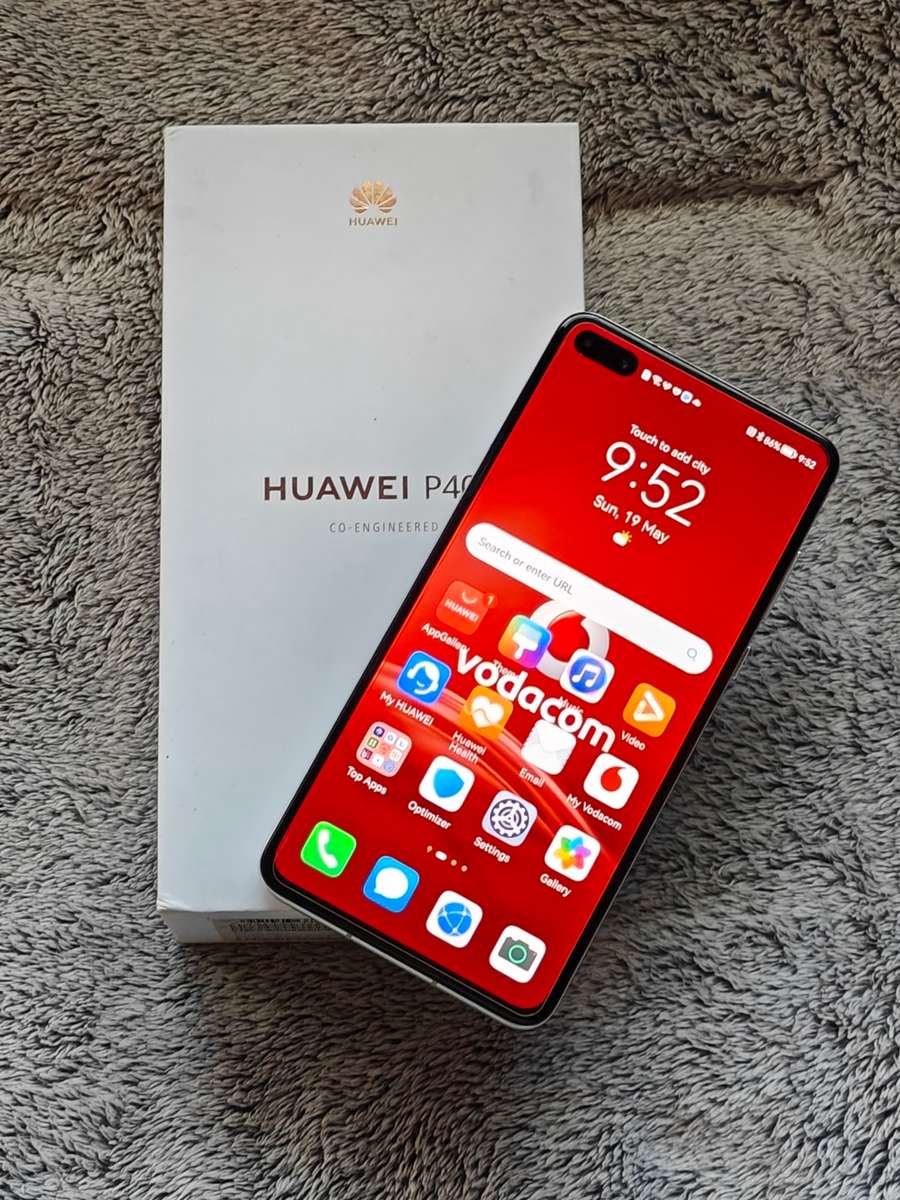 LATE ENTRY BARGAIN - HUAWEI P40 , 8/128GB, SILVER FROST, POUCH